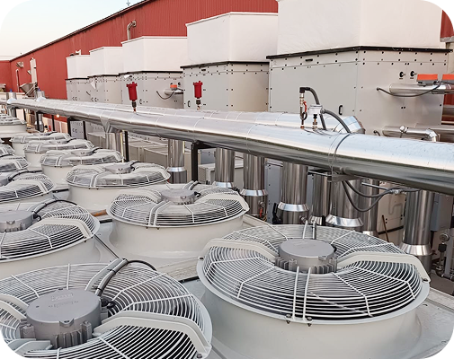 HVAC equipment and industrial fans